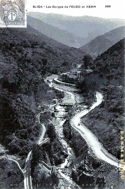 Blida - Gorges de l'Oued-El-Kebir - 1909.jpg